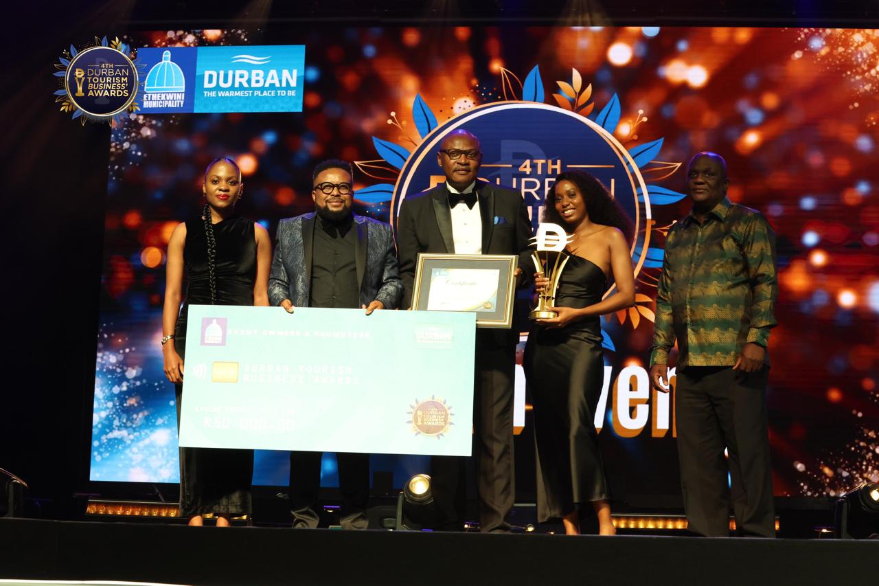 CITY HONOURS REMARKABLE BUSINESSES DURING 4TH DURBAN TOURISM BUSINESS AWARDS