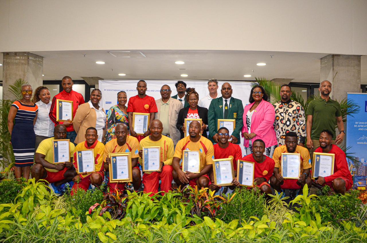 CITY HONOURS LIFEGUARDS AHEAD OF FESTIVE SEASON