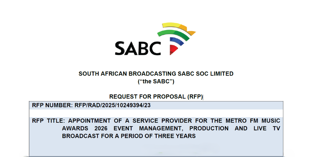 CALL FOR ETHEKWINI-BASED SERVICE PROVIDERS INTERESTED IN PROCUREMNET OPPORTUNITIES FOR THE METRO FM AWARDS IN DURBAN