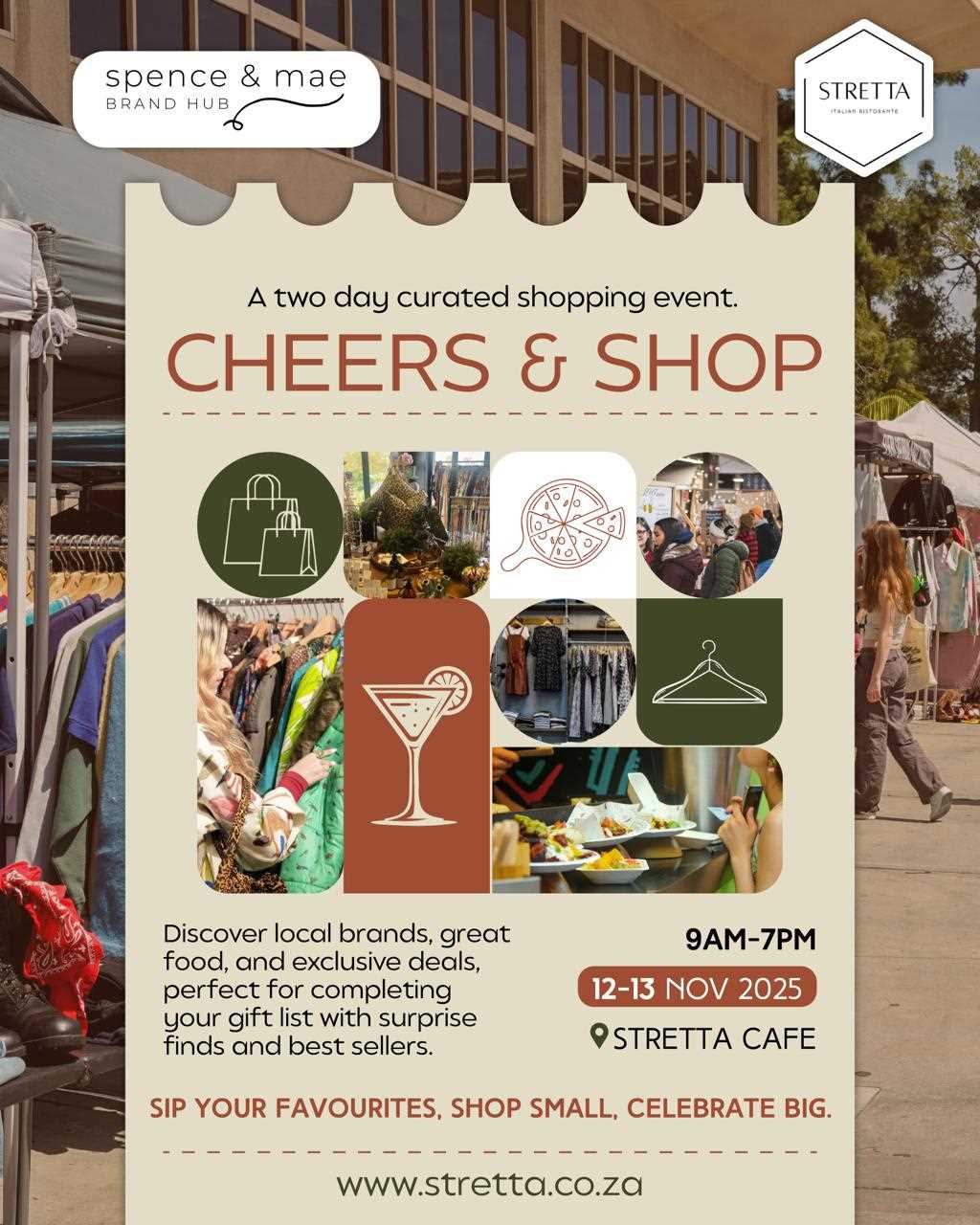 Cheers & Shop by Stretta Cafe